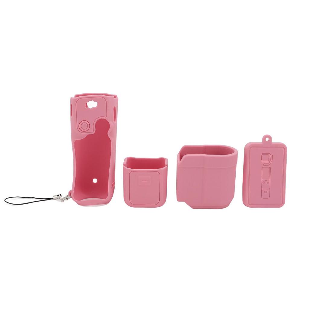 Silikon-Schutzhülle für Pocket 3 Silikon-Kamera-Hülle Objektivabdeckung Bildschirmschutz Handheld