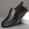Men Dress Shoes High Quality Genuine Leather Work Shoes Slip-on Men Driving Shoes Comfortable Breathable Party Shoe Men Sneakers