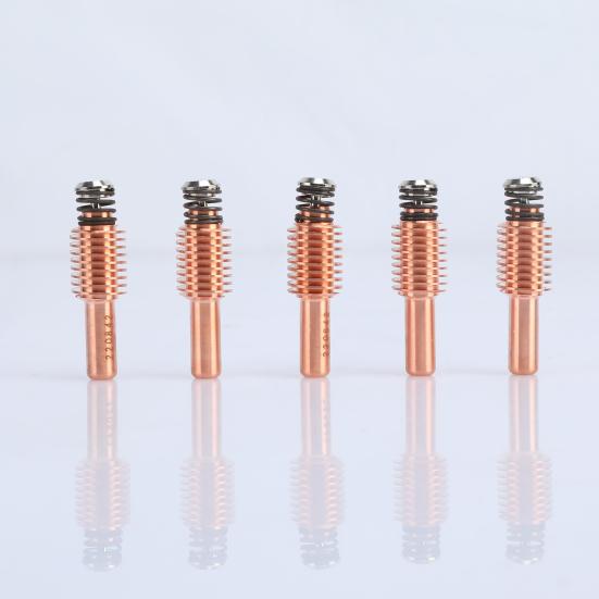 5Pcs 220842 Torch Electrode Small Wear-resistant Welding Torch Equipment Mini Plasma Electrode Consumable Kit for Cutting Carbon Steel