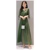 Korean Green Long Maxi Perfect for and Other Formal School Entrance Ceremonies [88flix] Dress, Dress, Slimming, Parties, Weddings, Funerals,