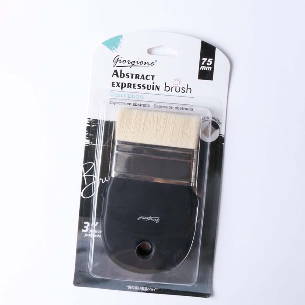 3pcs/set Lightweight Nylon Paint Brush Soft Hair Wall Painting Art Supplies  Stationery