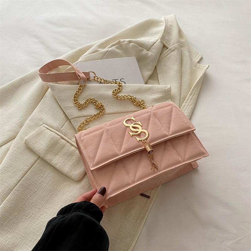 Stylish Pu Chain Crossbody Bag For Women With Chic Design And Versatile Colors