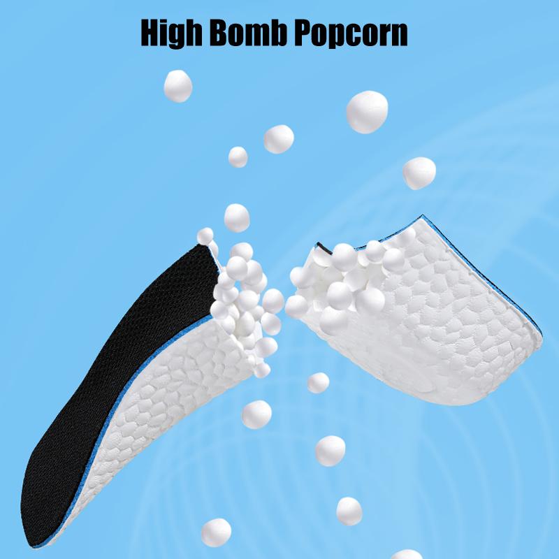 Height Increase Insoles for Men Women Shoes Flat Feet Arch Support Orthopedic Insoles Sneakers Heel Lift Memory Foam Shoe Pads