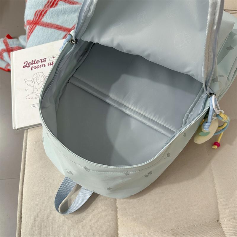 Student's Large Capacity Schoolbag Women's Embroidered Backpack