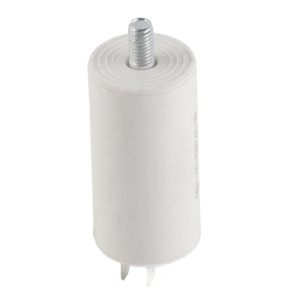 Capacitor de Partida CBB60 Cilíndrico de Inserção Dupla Capacitor de Motor para Máquina de Lavar Eletrodomésticos 450V 16uf