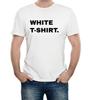 Mens White T-Shirt Mens Womens Tees Top T-Shirt Mens Womens Tees Top Funny Simple Slogan Ironic
