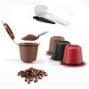 3pcs Refillable Reusable Coffee Capsule Filters for Nespresso Machine Incompatible for Dolce Gusto for Nesspresso Essenza C30
