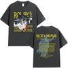 Rapper Rod Wave The Redemption Experience Tour Tshirt 2026 Summer Mens Hip Hop Casual Cotton Short Sleeve Oversized Tshirt