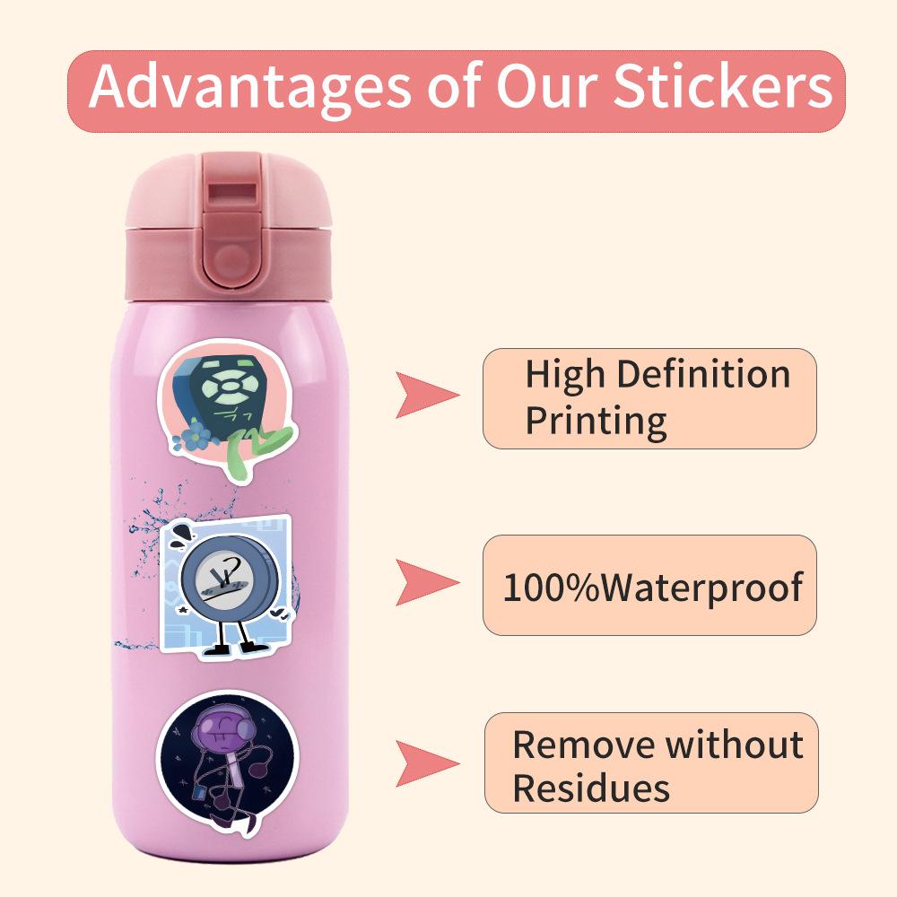 110 New Battle for Dream Island Graffiti Stickers Laptop Suitcase Stickers