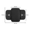 1Pcs Leather Car Armrest Mat Tissue Boxes Height Pad Armrest Box For Tesla Model 3 S X Y 2022 Style Roadster Invader Coil Mod WYE K80