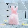 Long Ears Electric Rabbit Plush Toy Little Tie-Dyed Rabbit Doll  Holiday Gifts