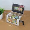 Mioni Wall or Countertop Lock and Pen with 6 Interchangeable Suggestion Donation Comment Box Tags, Box, Box, Mailbox,