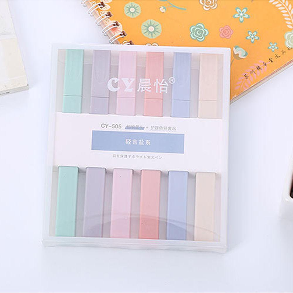 

Цветной маркер Morandi для фотоальбома, флуоресцентная ручка с мягким наконечником, канцелярские принадлежности для студентов 01