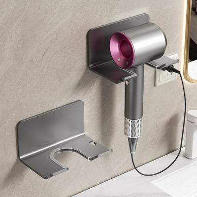 Držiak na sušič vlasov Nástenný úložný stojan na žehličku na vlasy sušič Jednoduchý