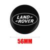 56/60MM Car Styling Aluminum Wheel Center Hub Caps Sticker Accessories For Land Rover Discovery 3 Defender Range Rover Velar SVR