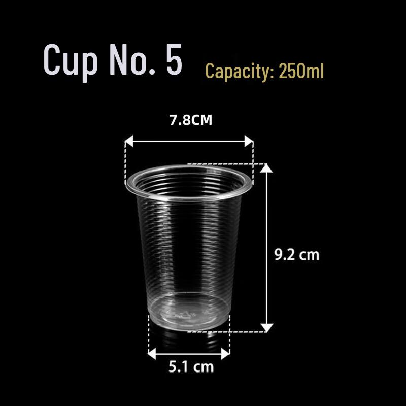Xihe Thickened Disposable Plastic Cups