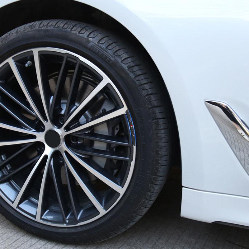 4 Buc. Aluminiu Autocolant Emblema Butuc Roată Auto Decor Jantă Anvelopă Decal Pentru Audi C5 C6 C7 A4 B6 B8 B7 A6 A3 A5 Q3 Q5 Q7 8P S3 S5 S1 S4 S2 RS3 RS4 RS5 RS6 RS8