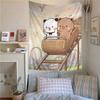 BuBu Und DuDu Anime Wandteppich Für Wohnzimmer Haus Studentenwohnheim Dekor Hausdekor