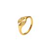 INS Geometric Stackable 18K Gold Plated Ring - Fashion Jewelry Gift