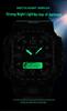Sanda Three-Hand Square Dial Waterproof Student Sport Watch with Dual Display and Three-Zone Time.