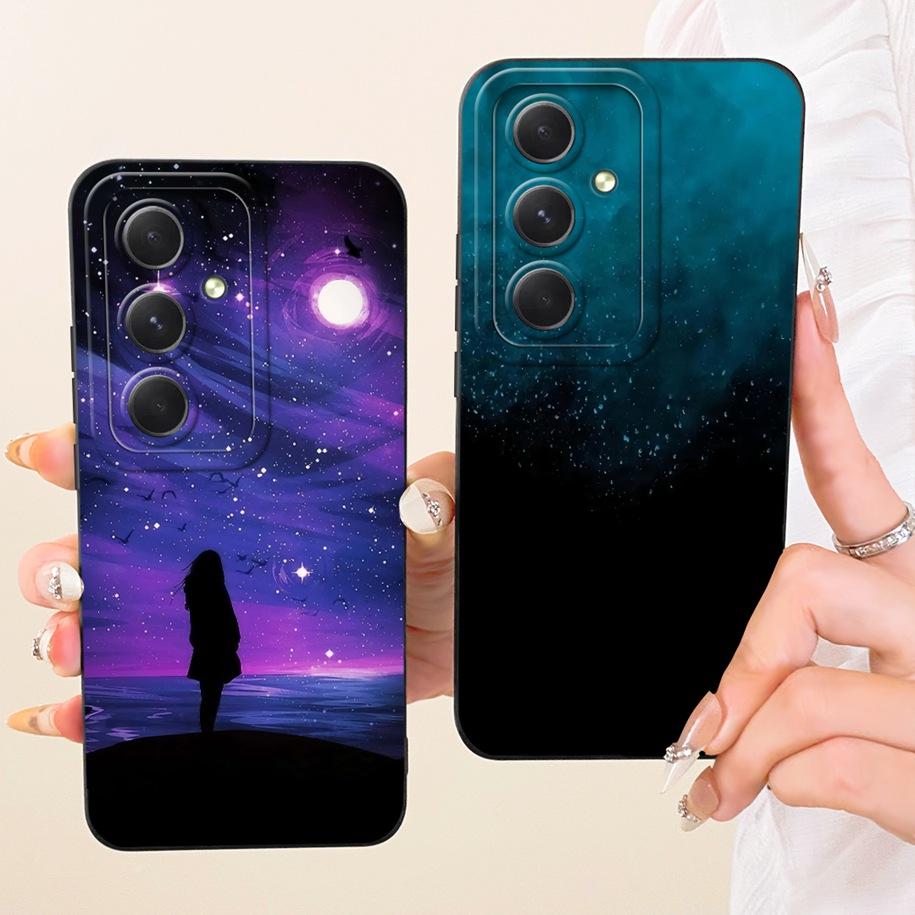 For Samsung Galaxy A24 4G Case SM-A245F Popular Flower Soft Protection Cover For Samsung A14 A34 A54 5G A546B A346B A146B Bumper