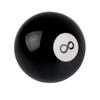 Black 8 Eight Pool Billiard Ball Gear Shift Knob W/ Adapter Universal Vehicle AT/MT Shifter Lever Head