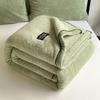 Luxurious Thick Half-Sided Plush Blanket for Autumn & Winter - Perfect for Sofa or Office Naps