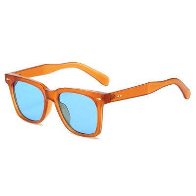 New Square Sunglasses Vintage Women Fashion Orange Female Sun Glasses Men Shades Uv400 Luxury Brand Male
