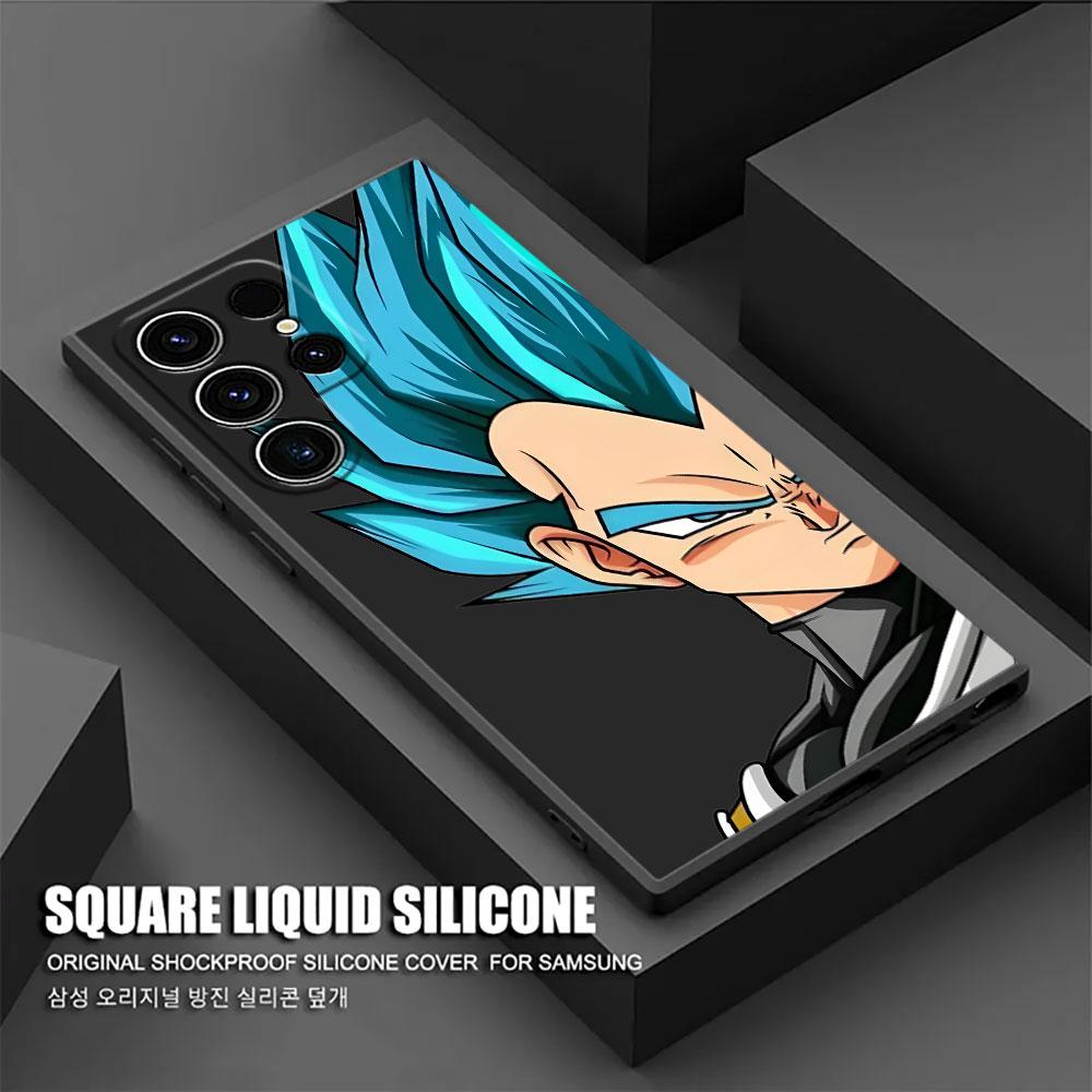 Super Saiyans Rosé Blue Goku Black God Phone Case For Samsung Galaxy S26 Ultra S25 FE S24 S23 S21 Ultra S20 FE S22 Plus 5G Cover