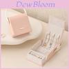Leather Jewelry Box With Pure Color Pattern For Travel And Gift Storage