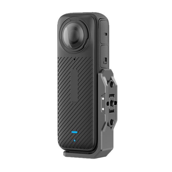 Horizontal Action Camera Bracket Mount Durable Structure Compact Portable Magnetic Horizontal Adapter Bracket for Insta360 X4