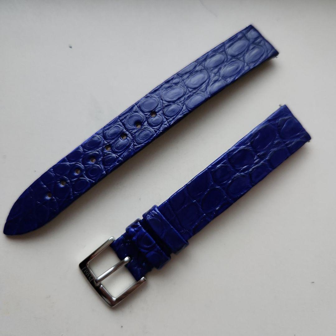 Used New and unused Piaget Possession genuine belt navy