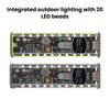 DIY Power Bank Case PD65W Powerbank Case 18650 LED Screen Transparent Battery Storage Shell