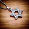 Double Sided Six Pointed Star Necklace Pendant, European and American Fashion Couple Item Pendant