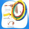 Flexible AC Pipe Bender Kit Anti-Kink Copper Tube Bender Bending Strip  HVAC Installation
