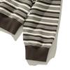 FILLUMINATE Mono Stripe Sweatshirt - Brown