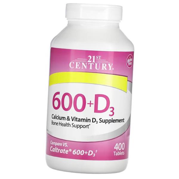 Calcium D3, Calcium 600+D3, 21st Century 75 Tab (36440040)