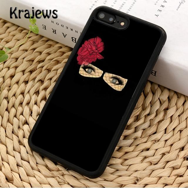 Muslim Islamic Girl Eyes Patterned For iPhone 17 Air 16 Phone Case Cover 15 14 Plus 12 13 Pro Max Coque Fundas