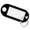 16mm Diameter In Silver 10X Label Keychain Keychain 10pcs 50.0mm X 22.0mm