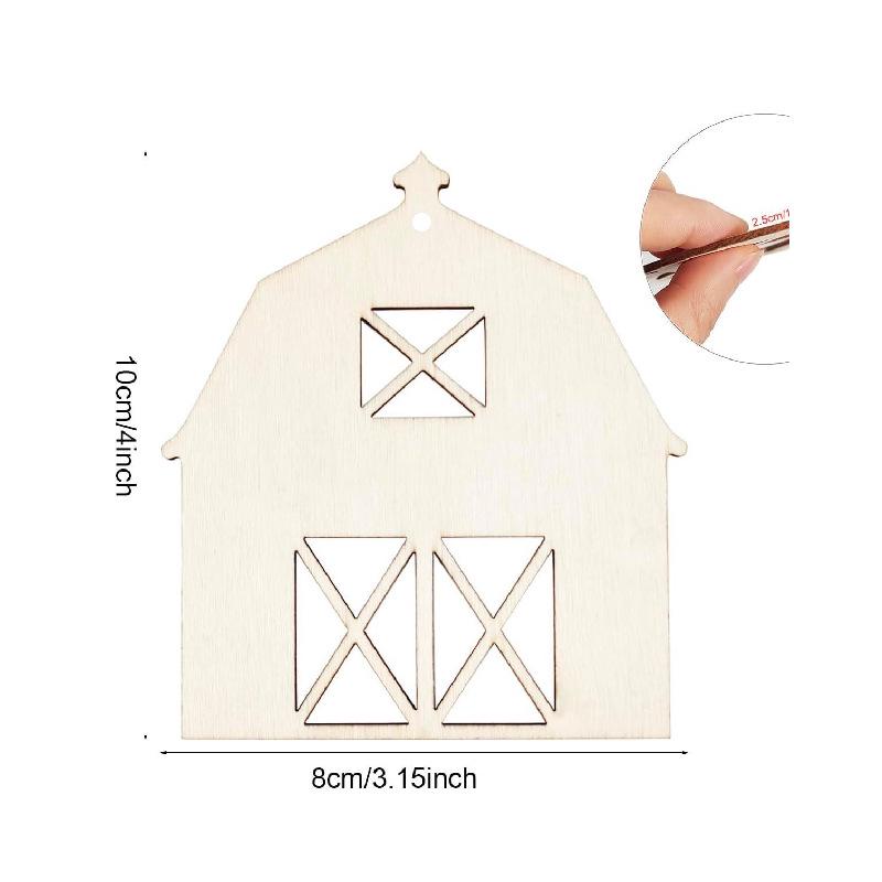 Reindeer-Shaped Wooden Christmas Tree Ornaments - DIY Holiday Decorations