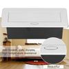 Aluminum Panel Desk Socket EU Socket Recessed Socket European Standard Hidden Socket  Office Desk