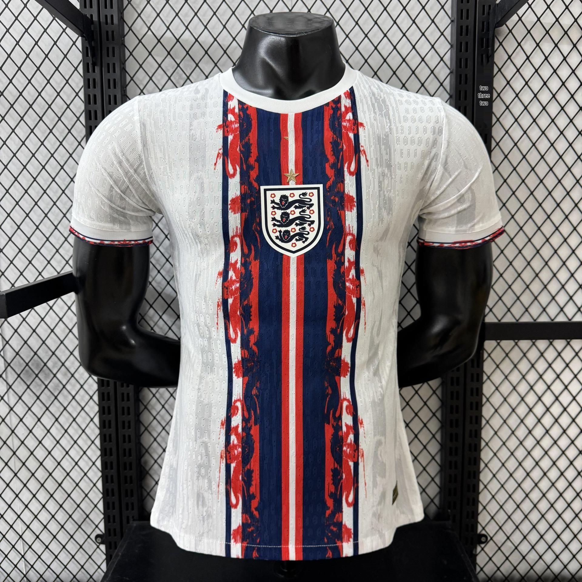 

2026 England National Team Adult Jersey with Customizable Numbers S