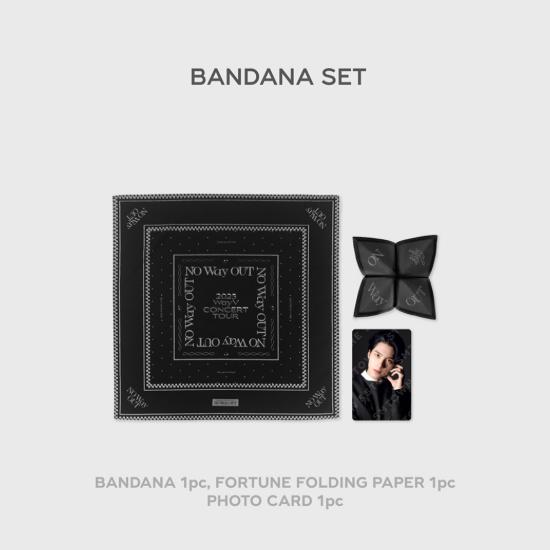Pre-order 2025 WayV Concert Tour NO Way OUT Bandana Set