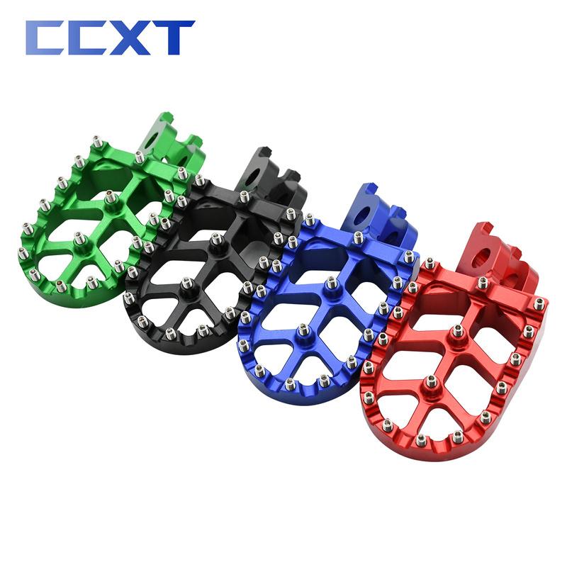 Motorcycle FootRest Foot Peg Pedals For HONDA CR125 CR250 CRF 450X 250RX 450RX 450 150R 250R 250X 450R 2002-2018 2019 2020 2021