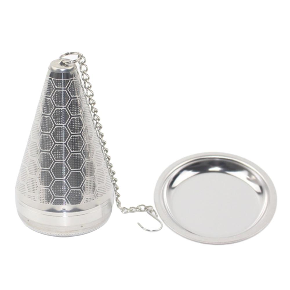 304 Stainless Steel Cone Tea Infuser Fine Mesh Tea Separation Filter Screen Tea-making Filter  Mug