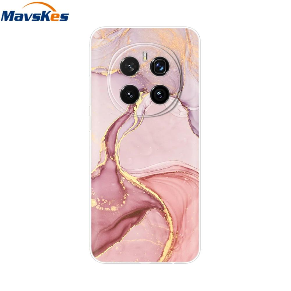 Für Honor Magic 7 Pro Hülle Magic7 Pro Klare Bemalte Abdeckung Weiche Silikon Handyhülle Für Huawei Honor Magic7Pro Hülle Fundas Schalen