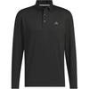 LONG SLEEVE Polo Shirt Men's Black IM7293