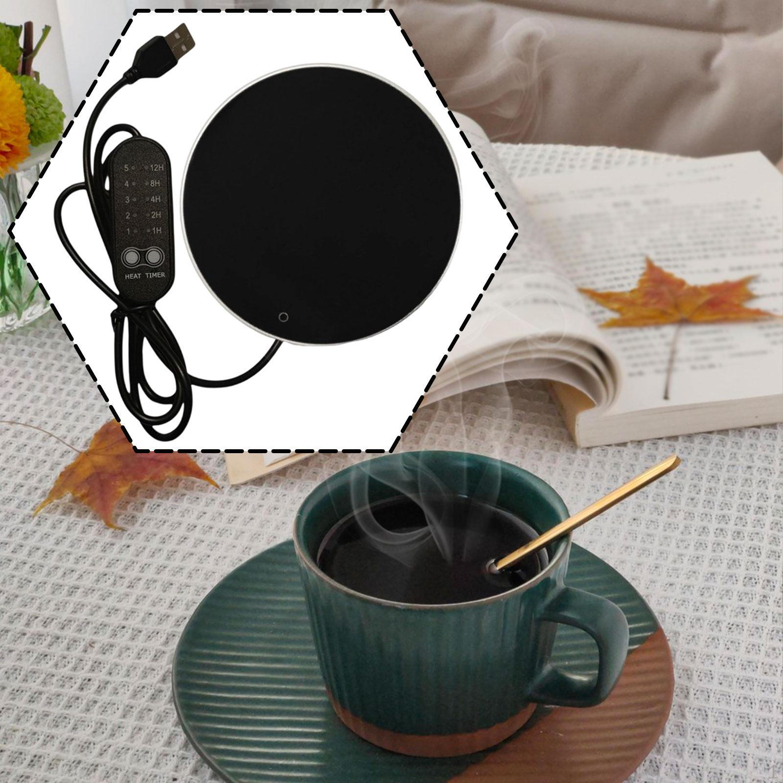 

Противоскользящий Быстрый Нагрев Настольные Подарки, Путешествия Мужчины Женщины, Офис Дом Электрический Подогреватель Напитков серебряный