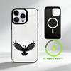 B-bald Eagle Phone Case For iPhone 17 16 15 14 13 12 Pro Max Plus for Mirror Wireless Magnetic Cover