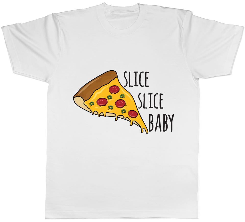 Slice Slice Baby Pizza Unisexs TShirt S
